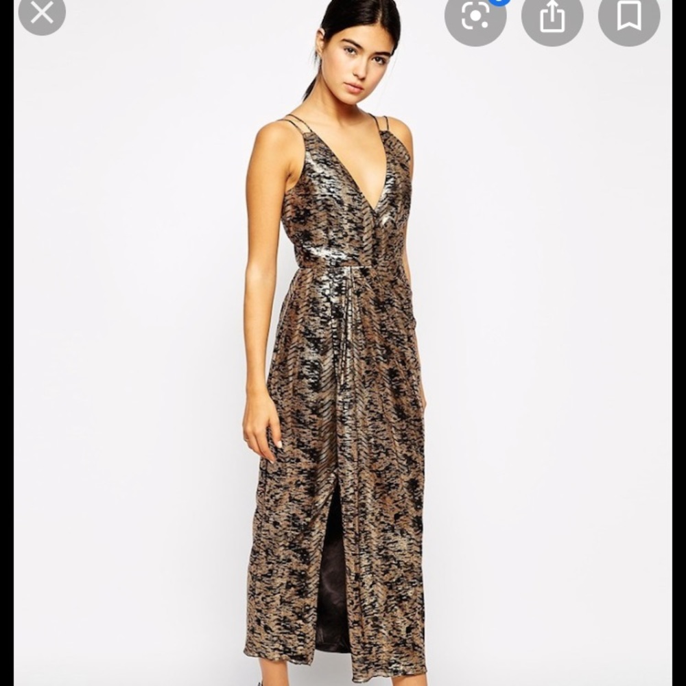 Never Worn VLabel London Midi Dress